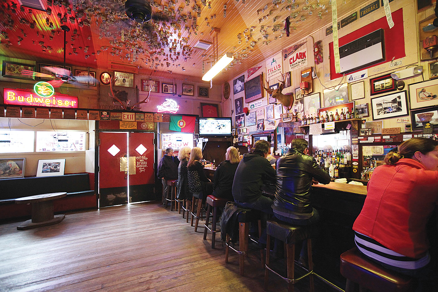 Al the Wop's is the town's only bar and restaurant that has ties to The City